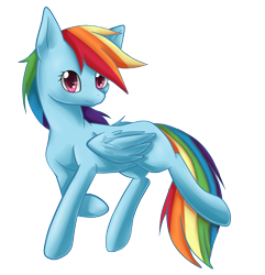 Size: 1897x1965 | Tagged: safe, artist:ls_skylight, rainbow dash, pony, g4, female, simple background, solo, transparent background