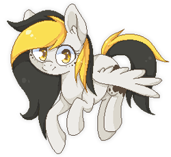 Size: 272x250 | Tagged: safe, artist:ls_skylight, oc, oc only, pony, pixel art, simple background, solo, transparent background