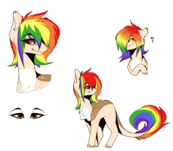 Size: 2609x2288 | Tagged: safe, artist:sweetmelon556, oc, oc only, earth pony, pony, chest fluff, female, high res, mare, simple background, solo, transparent background