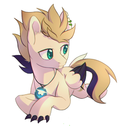 Size: 700x703 | Tagged: safe, artist:ls_skylight, oc, oc only, oc:rayan, pony, claws, simple background, solo, transparent background