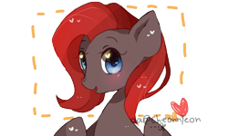 Size: 900x540 | Tagged: safe, artist:cheonnyeon, oc, oc only, oc:gallop crush, pegasus, pony, bust, heart eyes, simple background, solo, transparent background, wingding eyes