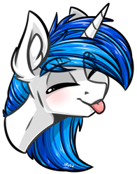 Size: 1757x2243 | Tagged: safe, artist:lrusu, oc, oc only, oc:brainstorm, pony, avatar, cute, male, mlem, silly, solo, tongue out