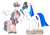 Size: 1850x1300 | Tagged: safe, artist:varllai, oc, oc:brainstorm, pony, unicorn, female, magic, magnifying glass, male, ring, thinking
