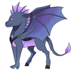 Size: 3206x3000 | Tagged: safe, artist:venommocity, oc, oc only, dragonling, hybrid, high res, interspecies offspring, male, offspring, parent:princess ember, parent:thorax, parents:embrax, simple background, solo, transparent background