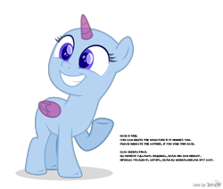 Size: 2500x2117 | Tagged: safe, artist:doraair, oc, oc only, alicorn, pony, alicorn oc, bald, base, grin, high res, horn, raised hoof, simple background, smiling, solo, text, transparent background, underhoof