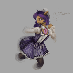 Size: 4000x4000 | Tagged: safe, artist:misstwipietwins, oc, oc only, anthro, clothes, commission, dress, lolita dress, solo