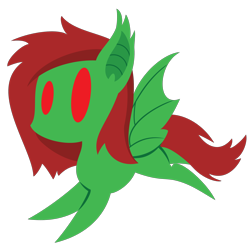 Size: 2100x2100 | Tagged: safe, artist:showtimeandcoal, oc, oc only, oc:watermelon frenzy, bat pony, pony, chibi, commission, cute, fruit bat pony, high res, icon, simple background, solo, transparent background, ych result
