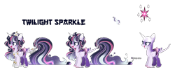 Size: 2011x834 | Tagged: safe, artist:x-dainichi-x, twilight sparkle, alicorn, pony, g4, alternate design, bald, base used, female, solo, twilight sparkle (alicorn)