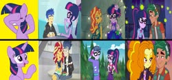 Size: 1280x596 | Tagged: safe, artist:mlpfan3991, edit, edited screencap, screencap, adagio dazzle, flash sentry, micro chips, sci-twi, sunset shimmer, timber spruce, twilight sparkle, alicorn, equestria girls, equestria girls specials, g4, good vibes, my little pony equestria girls: better together, my little pony equestria girls: choose your own ending, my little pony equestria girls: legend of everfree, my little pony equestria girls: summertime shorts, my little pony equestria girls: sunset's backstage pass, pinkie pie: snack psychic, star crossed, the road less scheduled, the road less scheduled: micro chips, argument in the comments, discovery kids, female, hotline bling, lesbian, male, meme, microlight, op is a duck, op is trying to start shit, ship:flashimmer, ship:flashlight, ship:sci-flash, ship:sci-twishimmer, ship:sunsetsparkle, shipping, straight, timberdazzle, timbertwi, twilight sparkle (alicorn)