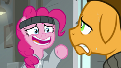 Size: 1920x1080 | Tagged: safe, screencap, cheese sandwich, pinkie pie, g4, the last laugh