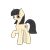 Size: 640x640 | Tagged: artist needed, safe, oc, oc only, oc:gypsum longbat, earth pony, pony, chest fluff, female, mare, raised hoof, simple background, solo, standing, transparent background