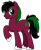 Size: 2600x3200 | Tagged: safe, artist:cheezedoodle96, oc, oc only, oc:red cedar, earth pony, pony, 2020 community collab, derpibooru community collaboration, g4, .svg available, high res, looking at you, male, raised hoof, simple background, smiling, solo, stallion, svg, transparent background, vector