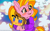 Size: 1920x1200 | Tagged: safe, artist:brainiac, luster dawn, bee, insect, pony, unicorn, g4, blushing, bottomless, clothes, crossover, crying, cute, dialogue, female, heart eyes, intentional spelling error, lusterbetes, mare, minecraft, minecraft bee, minecraft beetes, partial nudity, plushie, solo, text, wingding eyes