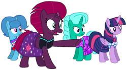 Size: 1865x1035 | Tagged: safe, artist:徐詩珮, fizzlepop berrytwist, glitter drops, spring rain, tempest shadow, twilight sparkle, alicorn, pony, unicorn, series:sprglitemplight diary, series:sprglitemplight life jacket days, series:springshadowdrops diary, series:springshadowdrops life jacket days, g4, alternate universe, base used, bisexual, broken horn, clothes, cute, equestria girls outfit, female, glitterbetes, horn, lesbian, lifeguard, lifeguard spring rain, polyamory, ship:glitterlight, ship:glittershadow, ship:sprglitemplight, ship:springdrops, ship:springlight, ship:springshadow, ship:springshadowdrops, ship:tempestlight, shipping, simple background, springbetes, swimsuit, tempestbetes, transparent background, twilight sparkle (alicorn)