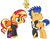 Size: 2244x1768 | Tagged: safe, artist:chainchomp2 edits, artist:zacatron94, edit, flash sentry, sunset shimmer, pony, unicorn, g4, christmas, clothes, equestria girls outfit, female, holiday, male, mistleholly, ship:flashimmer, shipping, straight