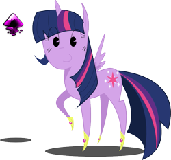 Size: 711x664 | Tagged: safe, artist:roadboat, twilight sparkle, alicorn, pony, g4, female, inkscape, mare, pointy ponies, simple background, solo, transparent background, twilight sparkle (alicorn), vector