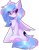 Size: 2394x3035 | Tagged: safe, artist:airiniblock, oc, oc only, oc:starburn, pegasus, pony, 2020 community collab, derpibooru community collaboration, chest fluff, ear fluff, female, high res, jewelry, looking at you, necklace, simple background, sitting, solo, transparent background