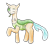 Size: 2168x2027 | Tagged: safe, artist:40kponyguy, derpibooru exclusive, oc, oc only, oc:lepi, changedling, changeling, 2020 community collab, derpibooru community collaboration, forked tongue, green changeling, high res, looking at you, one eye closed, raised hoof, simple background, solo, tongue out, traditional art, transparent background