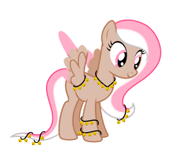 Size: 5000x4500 | Tagged: safe, artist:northernthestar, oc, oc only, oc:shimmer bell, pegasus, pony, absurd resolution, female, mare, simple background, solo, transparent background