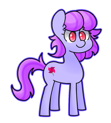 Size: 701x771 | Tagged: safe, artist:handgunboi, oc, oc only, earth pony, pony, colored pupils, simple background, solo, white background