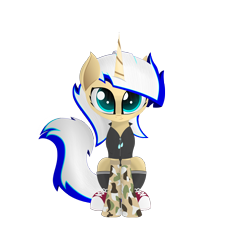 Size: 3000x3200 | Tagged: safe, artist:just rusya, oc, oc only, oc:4 bore, pony, unicorn, 2020 community collab, derpibooru community collaboration, clothes, female, high res, jacket, looking at you, shoes, simple background, sitting, sneakers, socks, solo, transparent background
