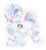 Size: 688x755 | Tagged: safe, artist:php178, derpibooru exclusive, rarity, crystal pony, pony, unicorn, g4, .svg available, crystal, crystallized, ear piercing, earring, female, hair wrap, hairband, jewelry, piercing, rainbow power, simple background, solo, svg, this isn't even my final form, transparent background, vector