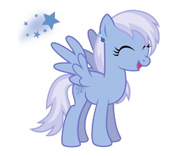 Size: 5000x4500 | Tagged: safe, artist:northernthestar, oc, oc only, oc:star swift, pegasus, pony, absurd resolution, eyes closed, female, happy, mare, simple background, solo, transparent background