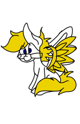 Size: 979x1509 | Tagged: safe, artist:treble clefé, oc, oc only, oc:gizmo gears, pony, 2020 community collab, derpibooru community collaboration, request, requested art, simple background, solo, transparent background