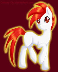 Size: 2420x3000 | Tagged: safe, artist:0okami-0ni, oc, oc only, pony, high res, simple background, solo