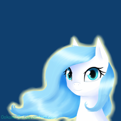 Size: 3000x3000 | Tagged: safe, artist:0okami-0ni, oc, oc only, pony, bust, high res, simple background, solo