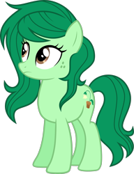 Size: 1921x2500 | Tagged: safe, artist:whalepornoz, wallflower blush, earth pony, pony, g4, cute, cutie mark, equestria girls ponified, female, flowerbetes, freckles, mare, ponified, simple background, solo, transparent background, vector, wallflower's cutie mark