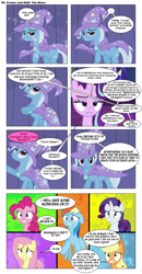 Size: 868x1675 | Tagged: safe, artist:dziadek1990, edit, edited screencap, screencap, applejack, fluttershy, pinkie pie, rainbow dash, rarity, starlight glimmer, trixie, comic:ponies and d&d, boast busters, g4, comic, conversation, dialogue, dungeons and dragons, emote story:ponies and d&d, fantasy class, implied twilight sparkle, naruto, pen and paper rpg, reference, rpg, screencap comic, slice of life, text