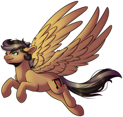 Size: 1024x969 | Tagged: safe, artist:ak4neh, oc, oc only, oc:artsong, pegasus, pony, female, mare, simple background, solo, transparent background