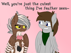 Size: 1000x738 | Tagged: safe, artist:phoenixswift, oc, oc only, oc:fuselight, oc:nocturnal flight, pony, ask the owl ponies, female, male, mare, stallion