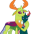 Size: 848x942 | Tagged: safe, artist:sketchmcreations, pharynx, thorax, changedling, changeling, g4, my little pony: friendship is magic, the ending of the end, brothers, changedling brothers, duo, king thorax, male, open mouth, prince pharynx, raised hoof, siblings, simple background, transparent background, vector