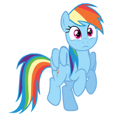 Size: 250x246 | Tagged: safe, artist:sasha-flyer, rainbow dash, g4, testing testing 1-2-3, and then there's this asshole, animated, caption, female, hypocrisy, image macro, meme, reaction image, text