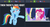 Size: 462x251 | Tagged: safe, artist:sasha-flyer, screencap, pinkie pie, rainbow dash, earth pony, pegasus, pony, derpibooru, g4, my little pony: friendship is magic, testing testing 1-2-3, the last laugh, eyes closed, female, friendship throne, juxtaposition, mare, meta, pointing, raised hoof