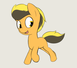 Size: 2402x2122 | Tagged: safe, artist:triplesevens, oc, oc:flint spark, pony, blank flank, colt, high res, male, simple background, white background