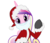 Size: 1376x1175 | Tagged: artist needed, safe, princess cadance, alicorn, pony, christmas, clothes, costume, fake beard, female, hat, holiday, horn, looking at you, mare, raised hoof, santa beard, santa claus, santa costume, santa hat, simple background, solo, transparent background, vector