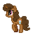 Size: 50x50 | Tagged: artist needed, safe, oc, oc only, oc:buttercup shake, pony, unicorn, animated, gif, simple background, transparent background, walking