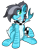 Size: 1150x1500 | Tagged: safe, artist:glimglam, oc, oc only, oc:pole position, original species, pony, shark, shark pony, 2020 community collab, derpibooru community collaboration, belly button, clothes, female, grin, hair over one eye, head tilt, looking at you, ponytail, scarf, sharp teeth, simple background, sitting, smiling, solo, teeth, transparent background