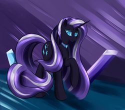 Size: 2420x2130 | Tagged: safe, artist:renarde-louve, nightmare rarity, rarity, pony, unicorn, g4, female, high res, horn, mare, solo