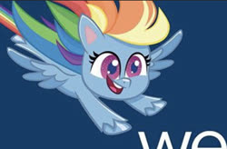Size: 392x257 | Tagged: safe, rainbow dash, pegasus, pony, g4.5, my little pony: pony life, female, solo