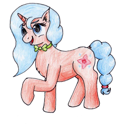 Size: 936x945 | Tagged: safe, artist:40kponyguy, derpibooru exclusive, edit, editor:ciaran, oc, oc only, oc:lilac bloom, pony, unicorn, 2020 community collab, derpibooru community collaboration, bowtie, ear fluff, female, looking at you, mare, simple background, solo, traditional art, transparent background