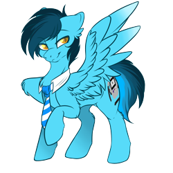Size: 2000x2000 | Tagged: safe, artist:red_moonwolf, oc, oc only, oc:mrcelroy, pegasus, pony, 2020 community collab, derpibooru community collaboration, high res, male, simple background, solo, stallion, transparent background