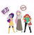 Size: 1280x1303 | Tagged: safe, artist:ponyretirementhome, fluttershy, sci-twi, sunset shimmer, twilight sparkle, equestria girls, g4, animal rights, boots, clothes, female, jewelry, lesbian, long skirt, necklace, polyamory, protest, ship:sci-twishimmer, ship:sunsetsparkle, ship:sunshyne, ship:twishy, shipping, shoes, simple background, skirt, socks, thigh highs, twishyset, white background