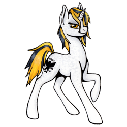 Size: 2000x2000 | Tagged: safe, artist:anonymous, edit, editor:ciaran, oc, oc only, oc:rook pawn, pony, unicorn, 2020 community collab, derpibooru community collaboration, female, high res, simple background, solo, transparent background