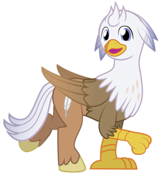 Size: 2000x2164 | Tagged: safe, artist:mlp-silver-quill, derpibooru exclusive, oc, oc only, oc:silver quill, classical hippogriff, hippogriff, 2020 community collab, derpibooru community collaboration, high res, male, simple background, solo, transparent background, vector