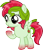 Size: 1280x1487 | Tagged: safe, artist:pilot231, oc, oc only, oc:watermelana, pegasus, pony, female, filly, foal, gradient hooves, gradient mane, simple background, solo, transparent background