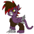 Size: 2000x2000 | Tagged: safe, artist:ciaran, derpibooru exclusive, oc, oc only, griffon, pony, 2020 community collab, derpibooru community collaboration, amputee, artificial wings, augmented, bloody eyes, clothes, female, grin, high res, knife, mercenary, metal beak, metal claws, piercing, prosthetic limb, prosthetic wing, prosthetics, raider, simple background, smiling, solo, transparent background, wings